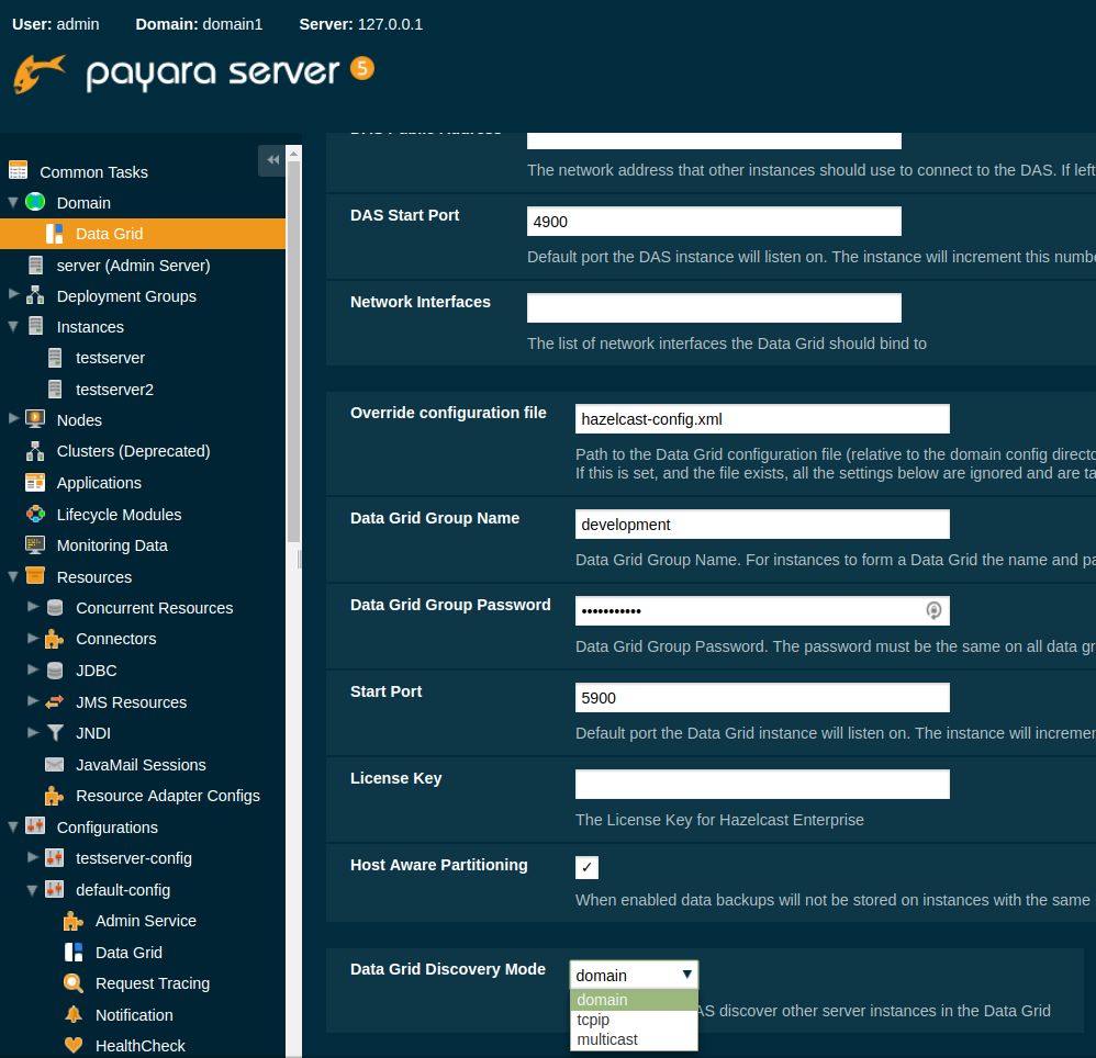 Domain Discovery Mode